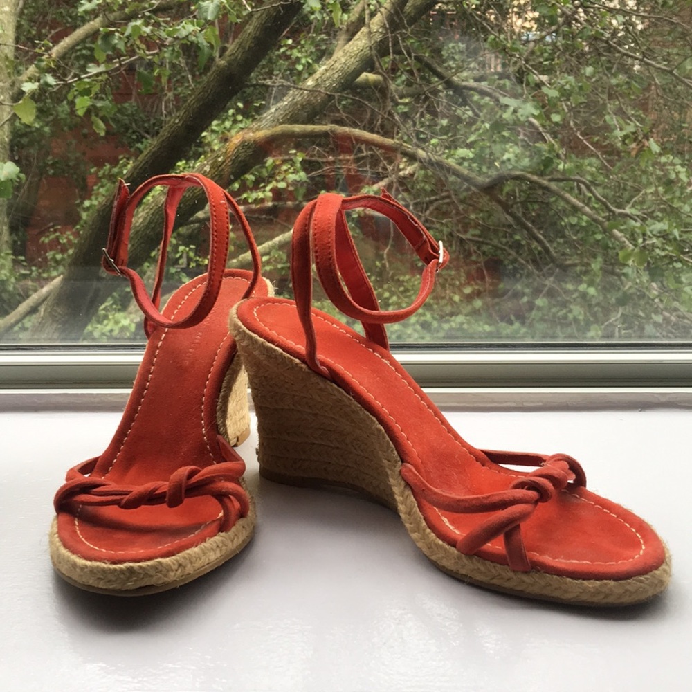 Banana Republic suede espadrilles